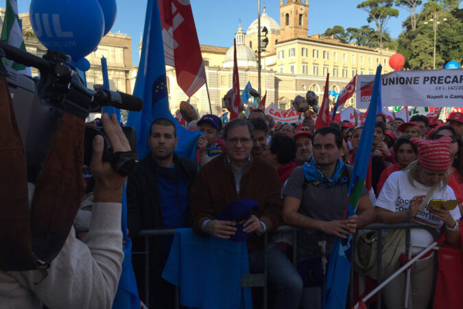 Roma manifestazione 8 novembre 2014